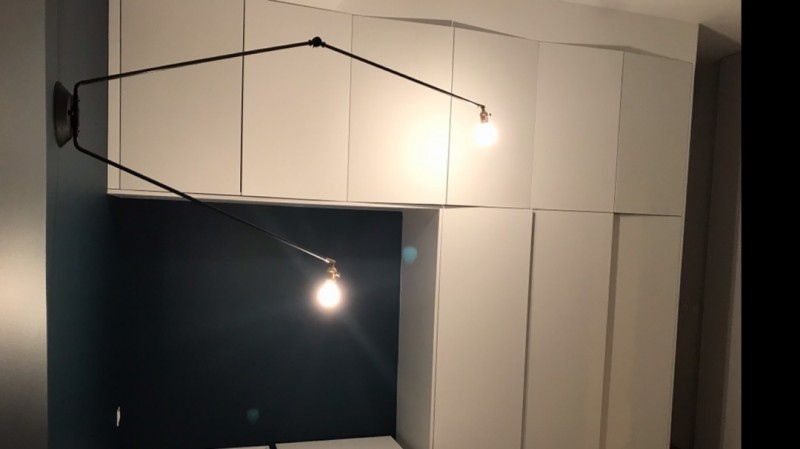 Chantier de peinture pour rénover un appartement 13007 Marseille