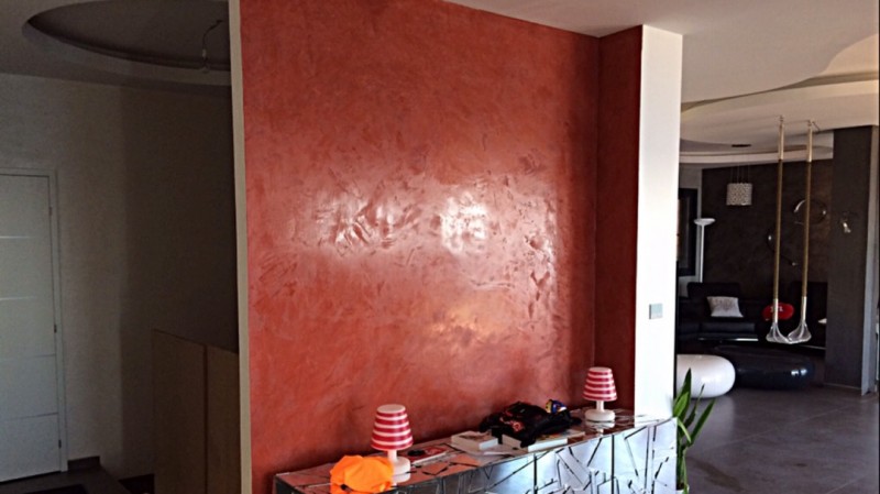 Décoration d’une grande maison à Carry-le-Rouet.