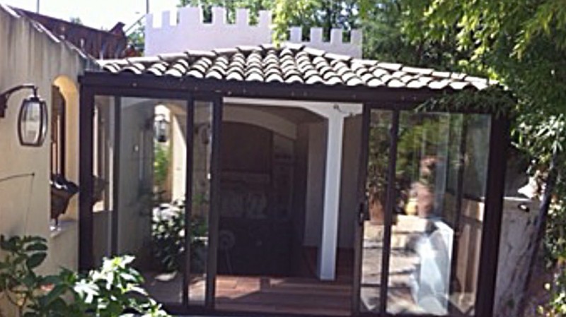 Application tadelakt hammam intérieur extérieur à Marseille.