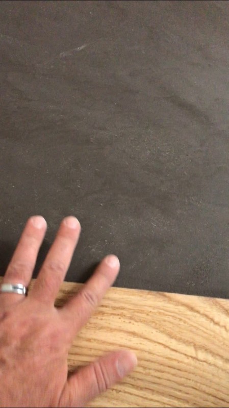 Chantier salle de bain complete en tadelakt à Marseille