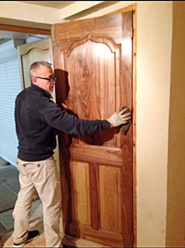Décoration d’extérieur et d’intérieur d’une maison à Marseille.