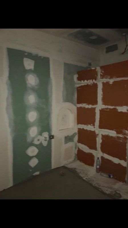 Chantier de rénovation de salle de bain rue Paradis à Marseille pour une architecte