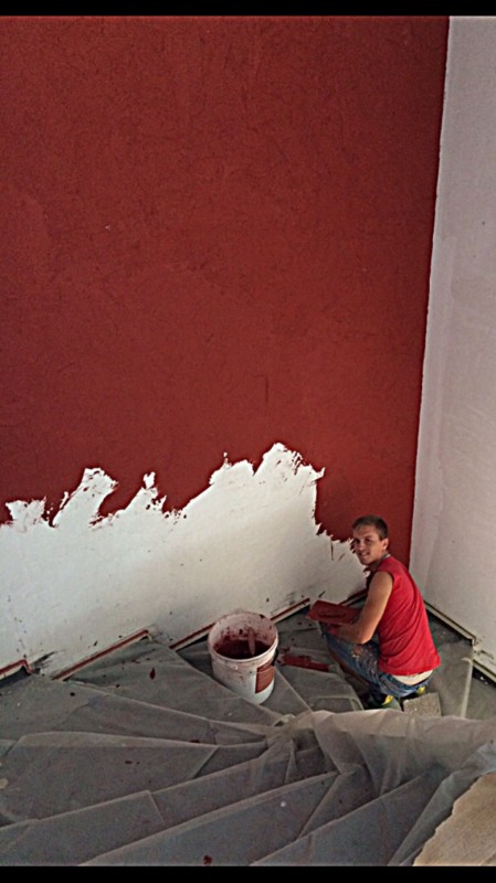 Décoration d’une grande maison à Carry-le-Rouet.