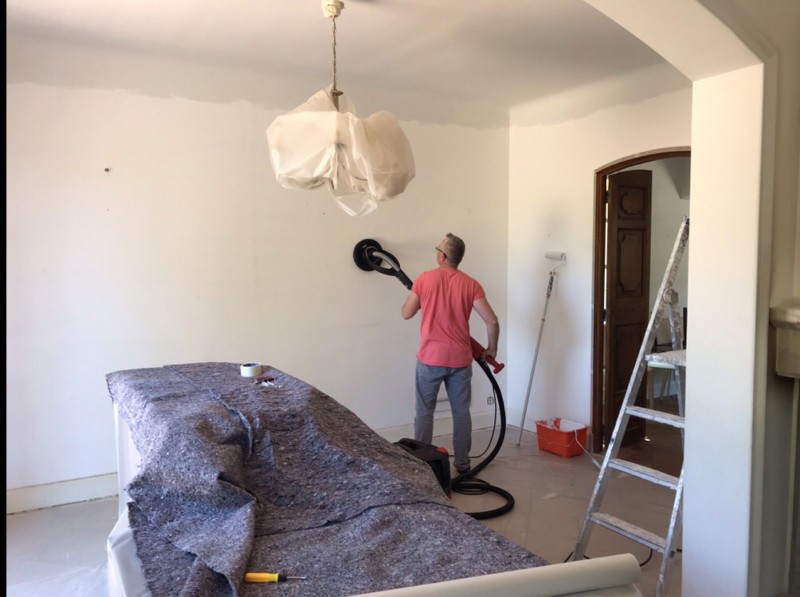 Peinture décoration d’un chantier à Saint-Cyr-les Lecques