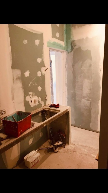 Rénovation de salle de bain et des WC dans un appartement à Marseille
