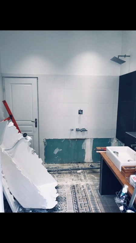 Rénovation de salle de bain dans un appartement à Marseille