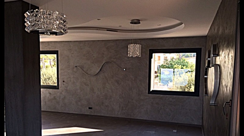 Décoration d’une grande maison à Carry-le-Rouet.