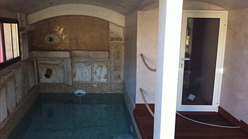 Application tadelakt hammam intérieur extérieur à Marseille.