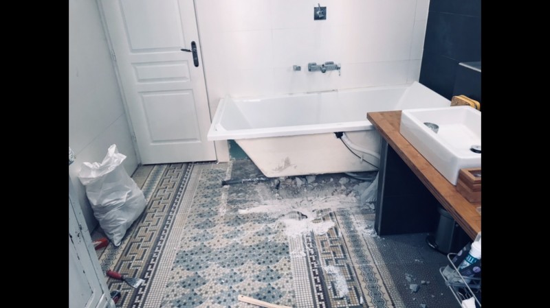 Rénovation de salle de bain dans un appartement à Marseille